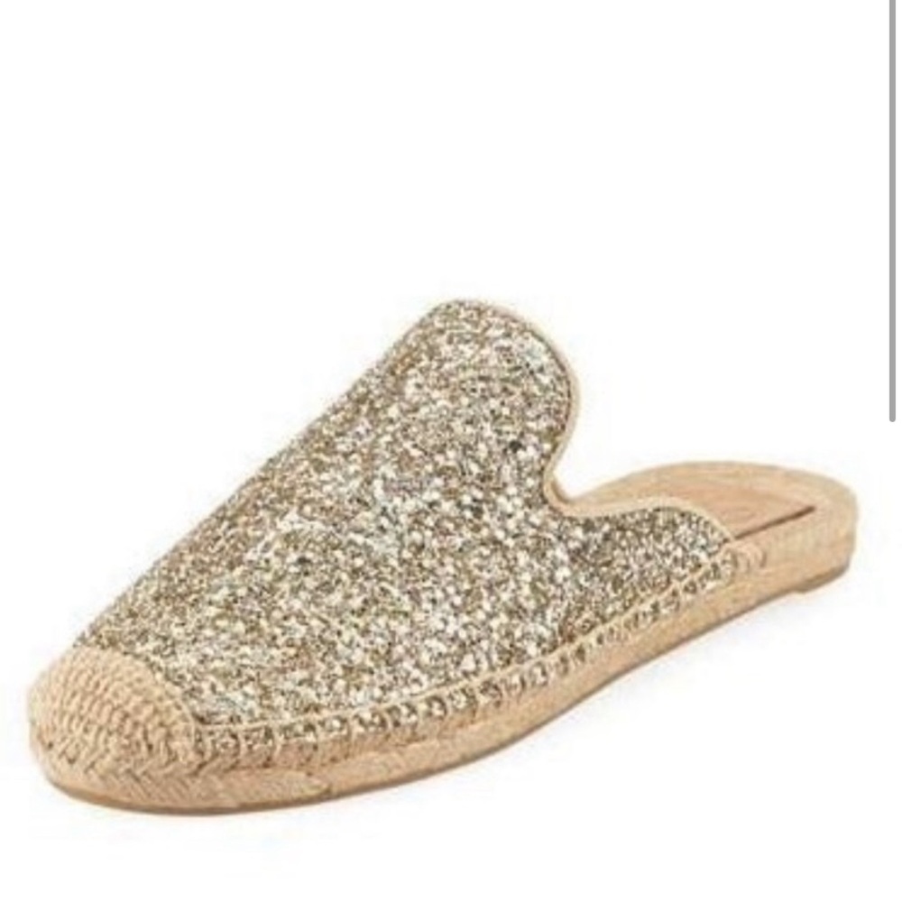 ✨Tory Burch Max Glitter Espadrille Slide 🥂 - Picture 2 of 8